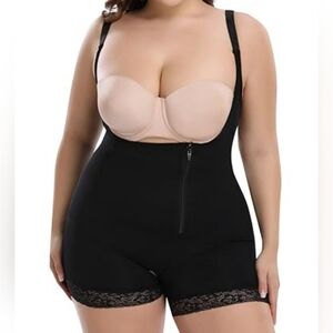 Top Melon Black Women's Shapewear Bodysuit